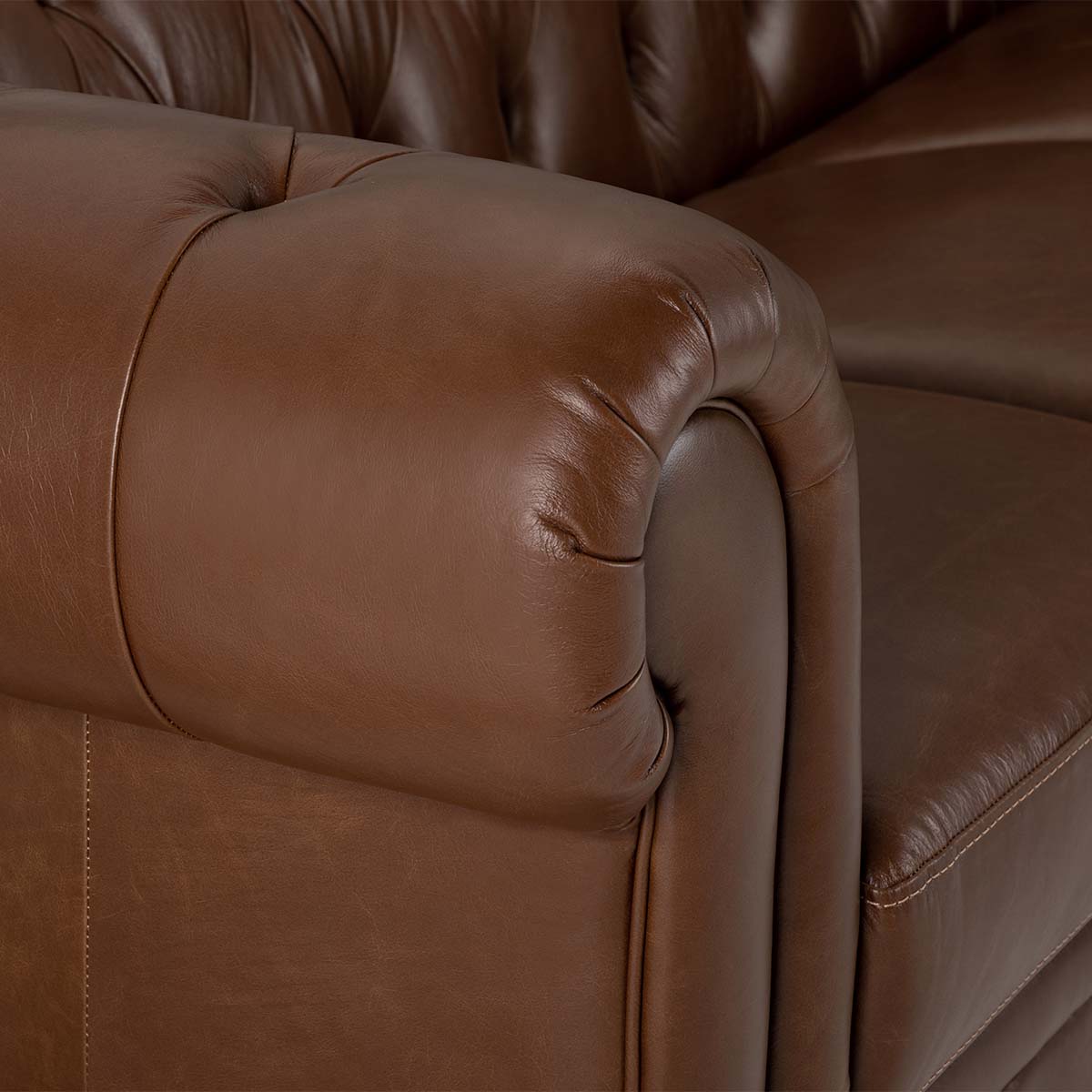 Sofá Chesterfield Cuero