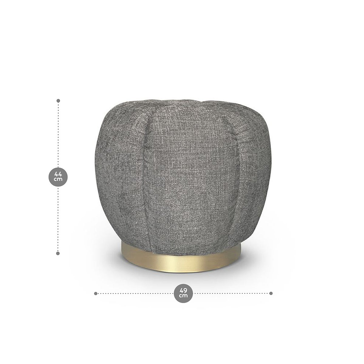 Pouf Fairholt Tela