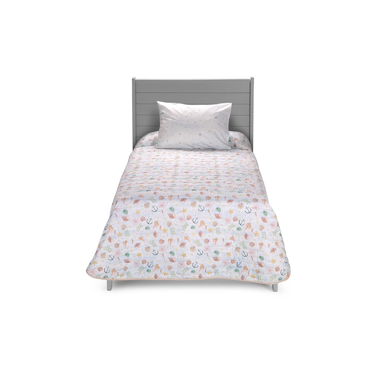 Cubrecama Algodón Kids Reversible Sirenas