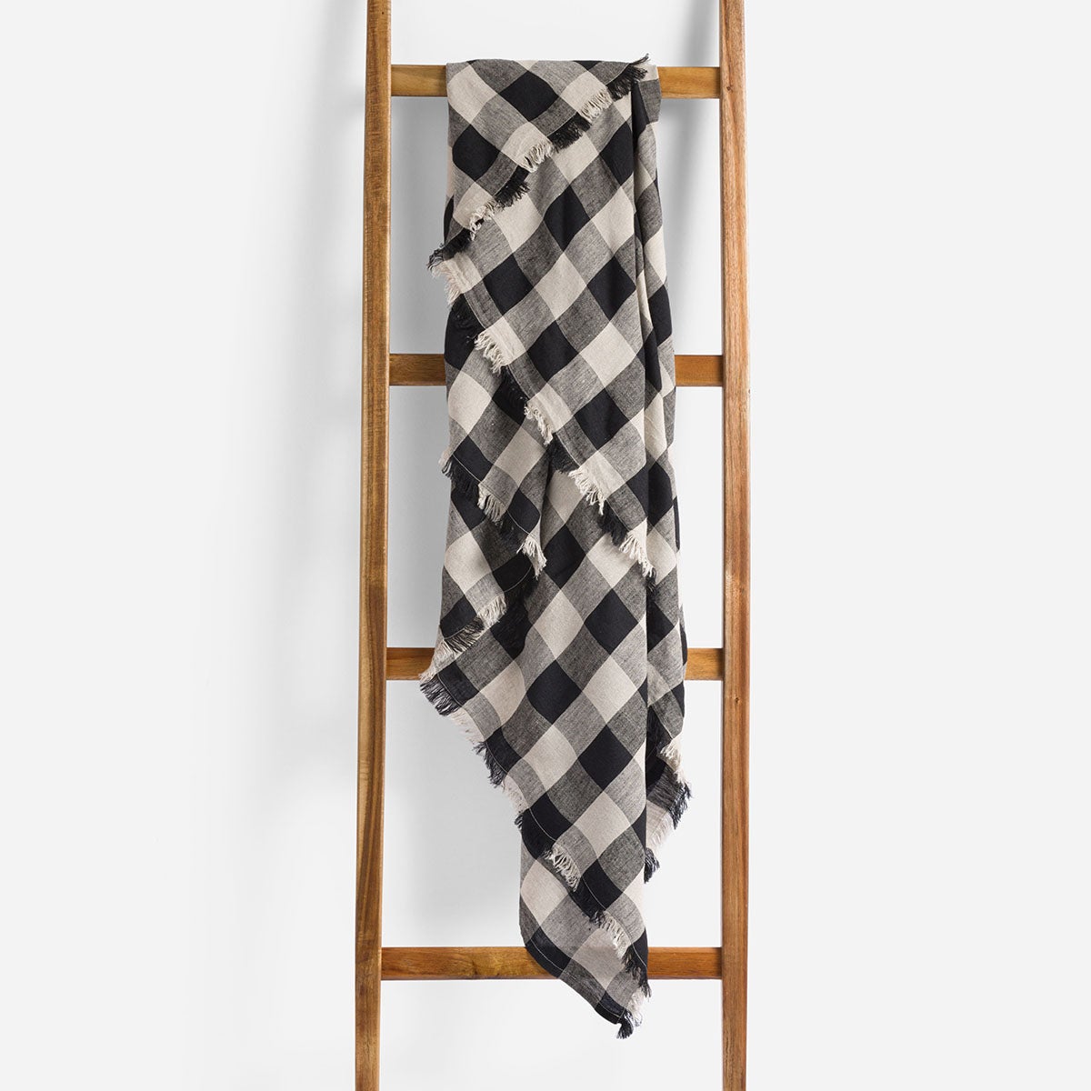 Manta Lino 130 x 170 cm Light Pitze