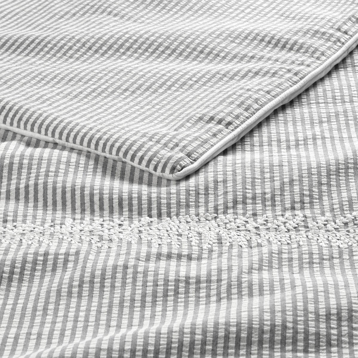 Cubrecama Algodón Pure Stripe Loira