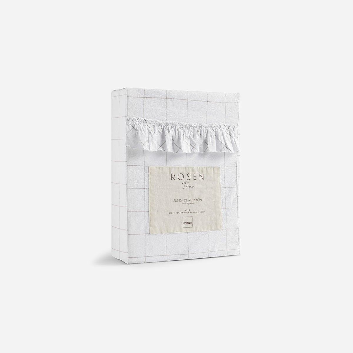 Funda Plumón Lino-Algodón Pure Baden