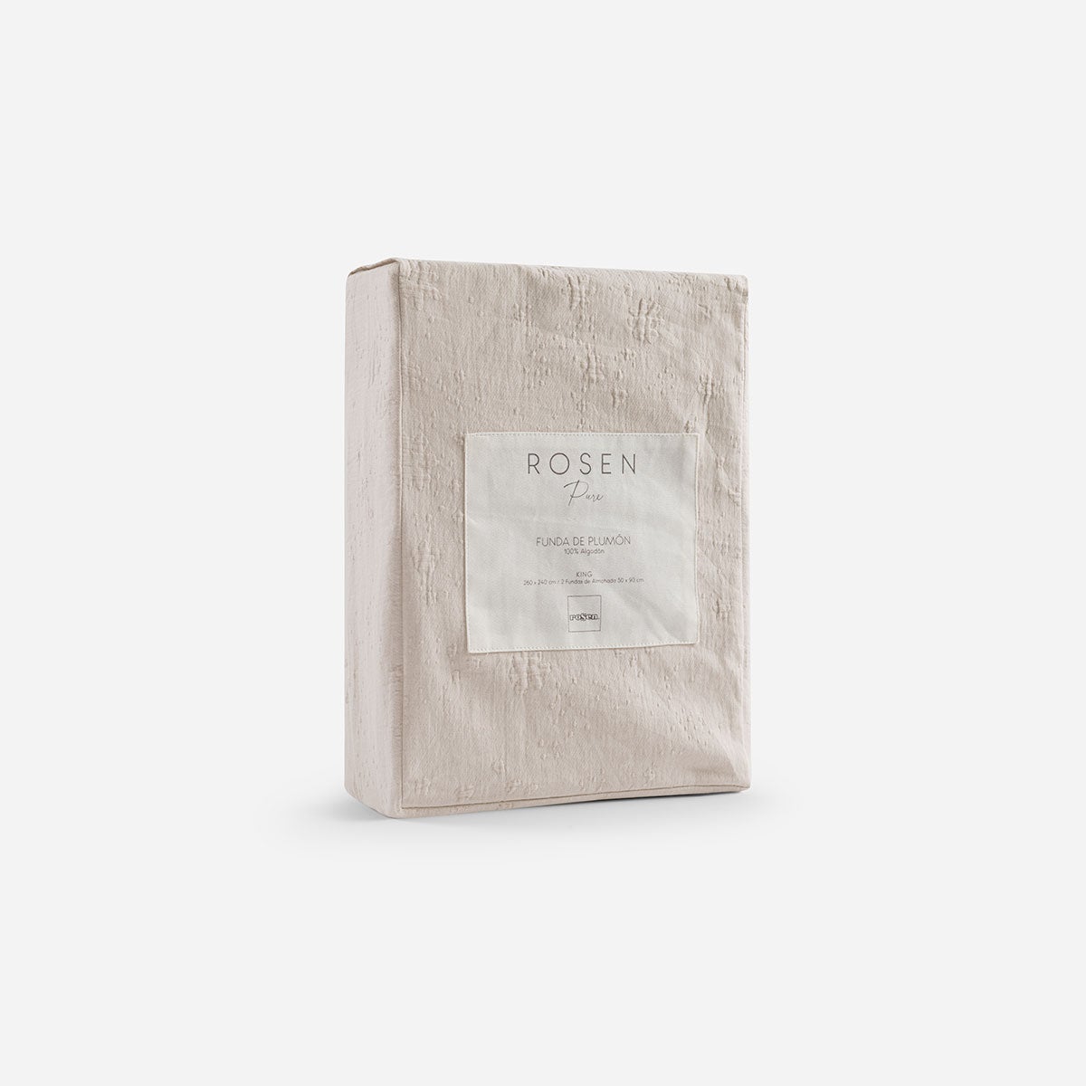 Funda Plumón Lino-Algodón Pure Kiel