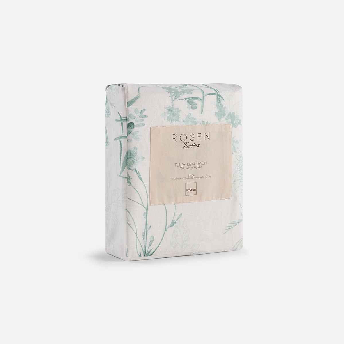 Funda Plumón Lino-Algodón Timeless Claire