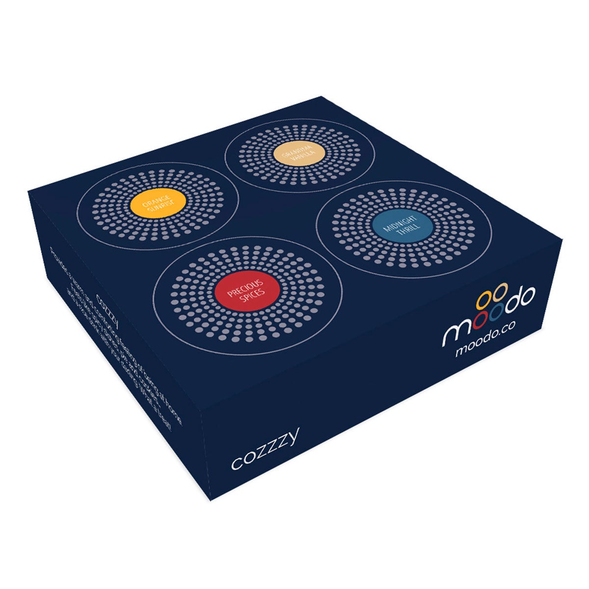 Set 4 Cápsulas Moodo Tema Cozzzy