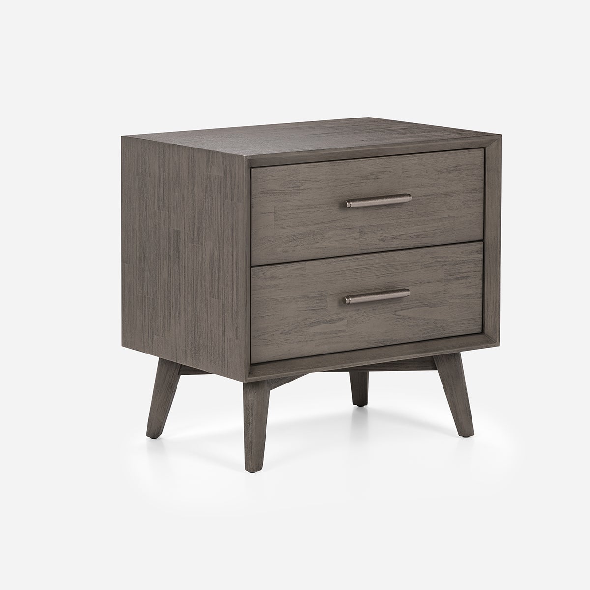 Velador Kansas 2 Cajones Madera