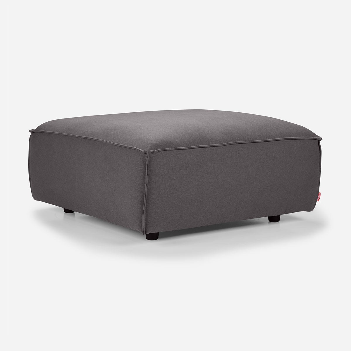 Ottoman Monroe Tela Charcoal