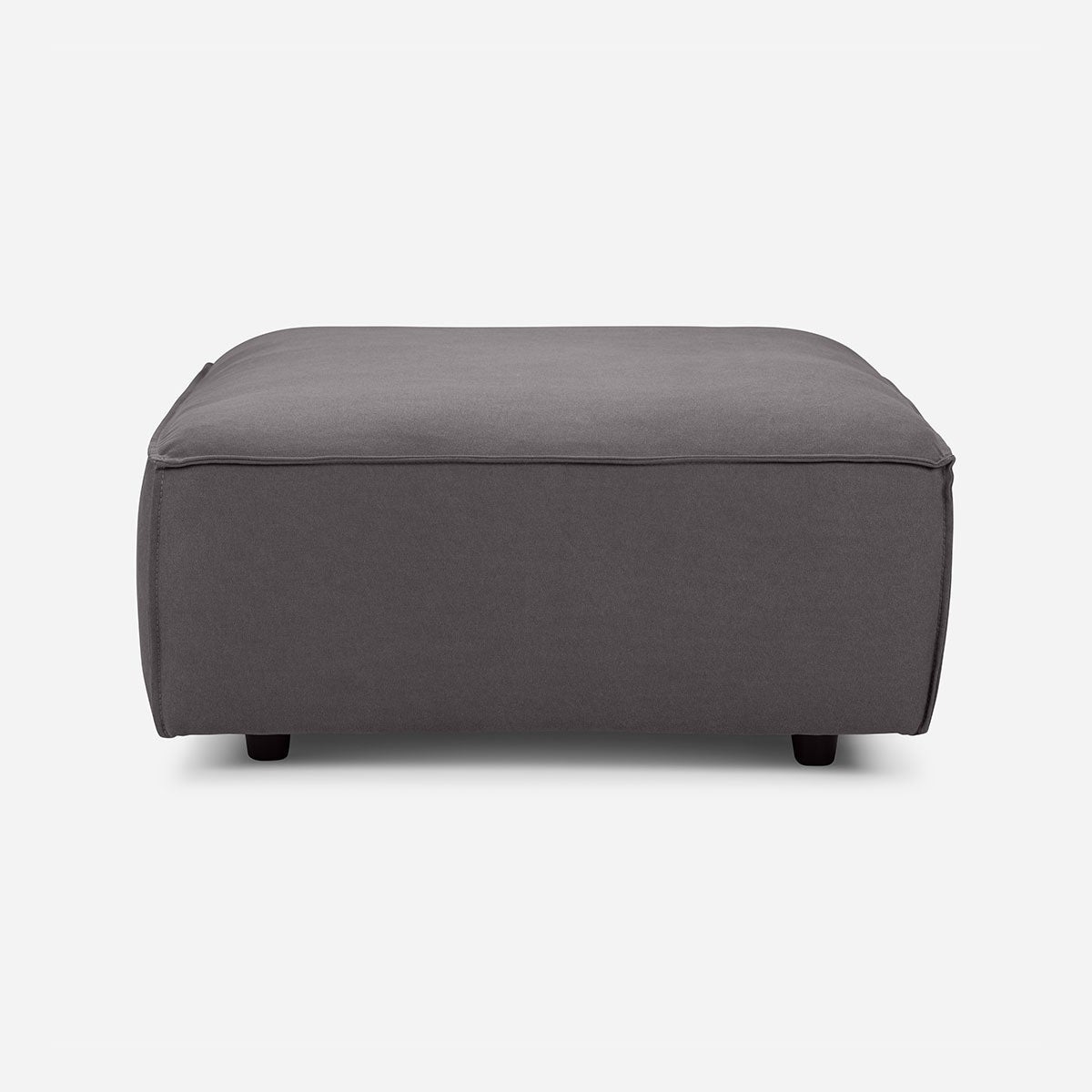 Ottoman Monroe Tela Charcoal
