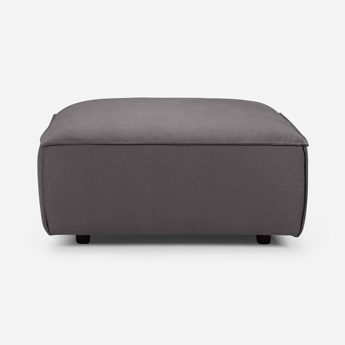 Ottoman Monroe Tela Charcoal
