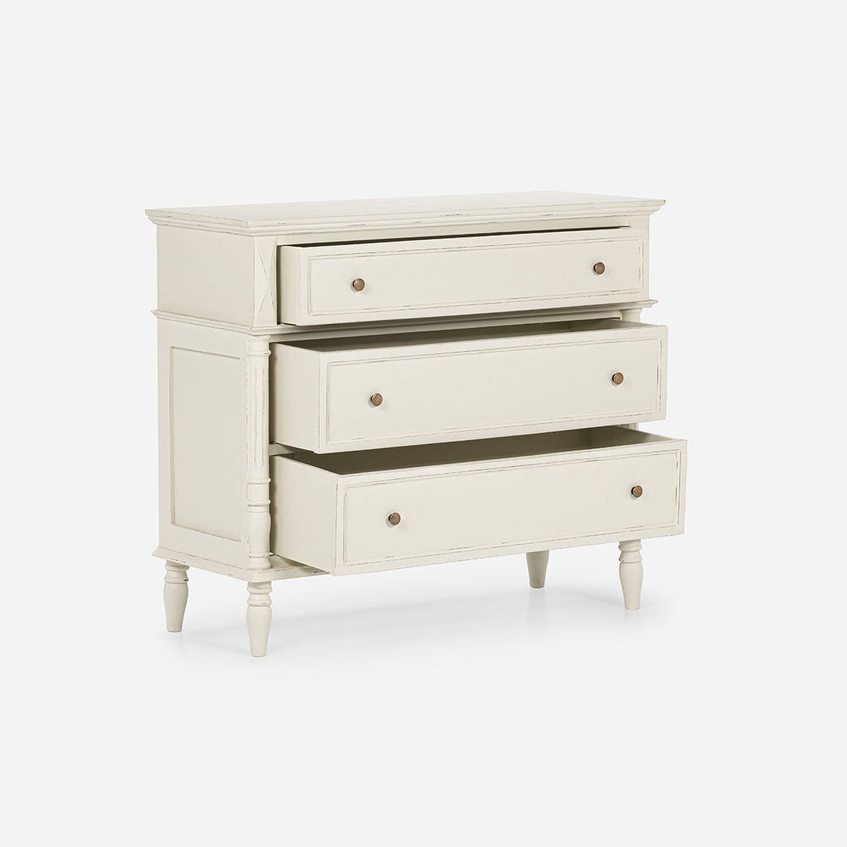 Cómoda Oakland Madera Blanco
