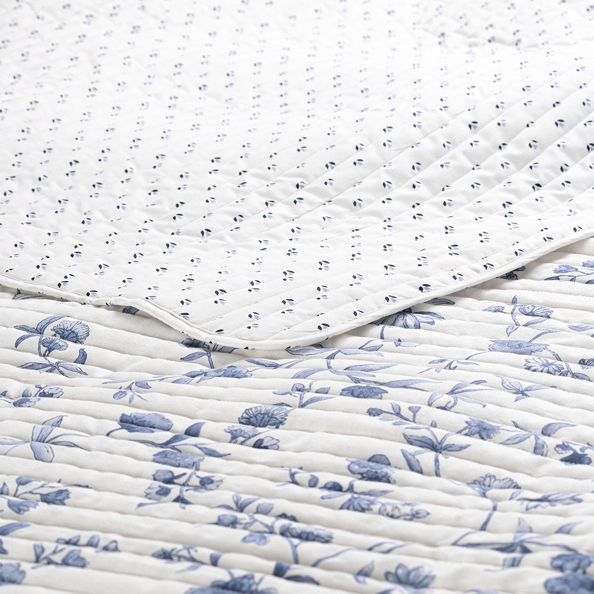 Cubrecama Lino-Algodón Timeless Print Charlotte