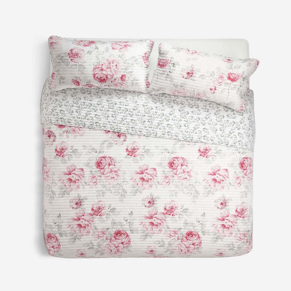 Cubrecama Lino-Algodón Timeless Print Georgian