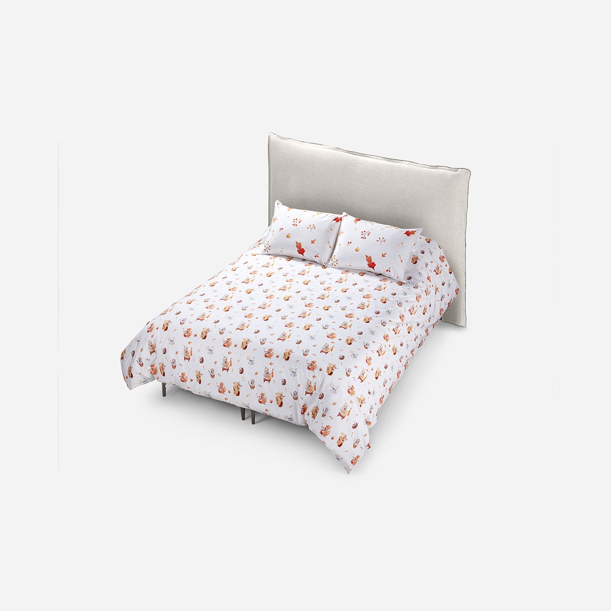 Funda Plumón Algodón Kids Reversible Banda