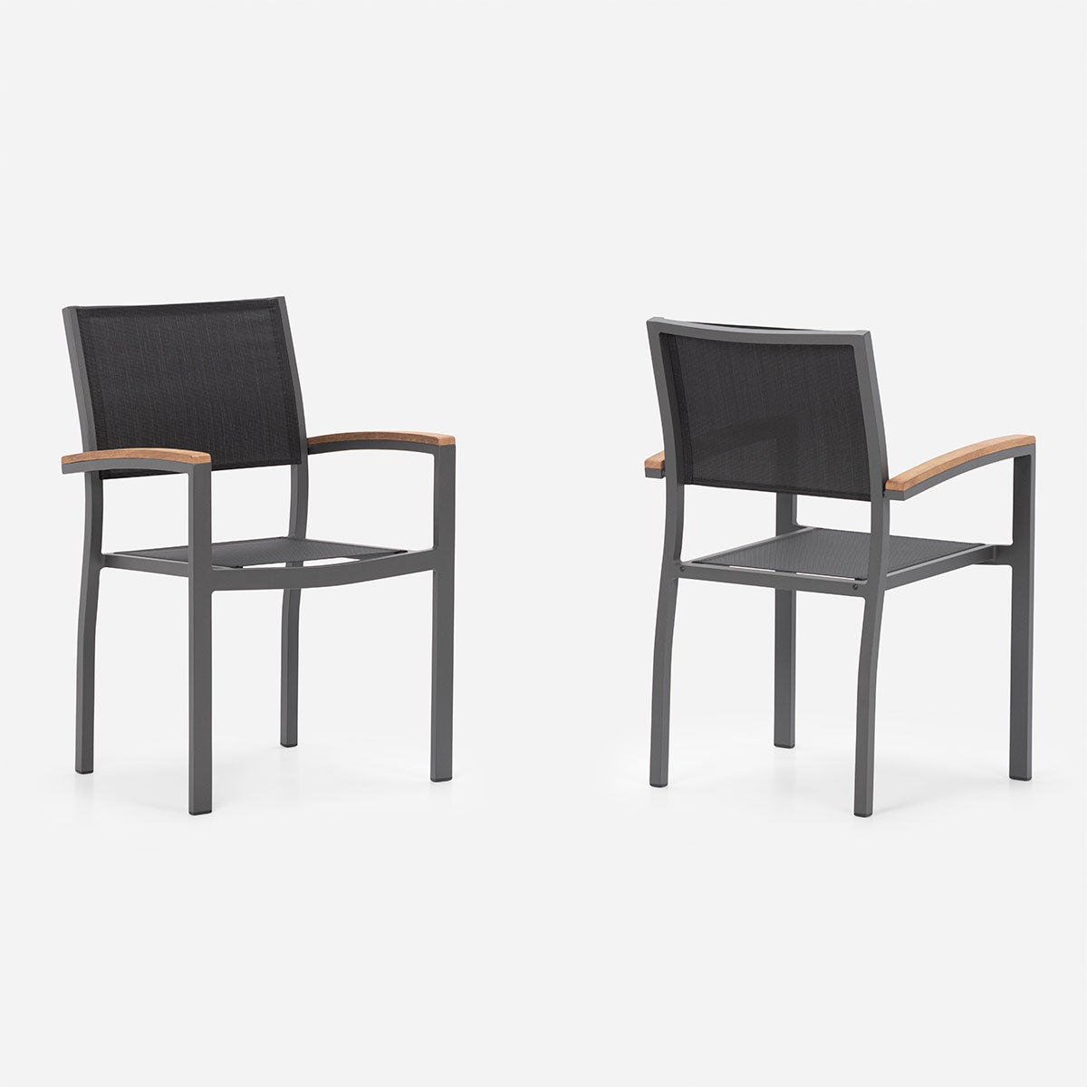 Set 2 Sillas de Terraza Ohope