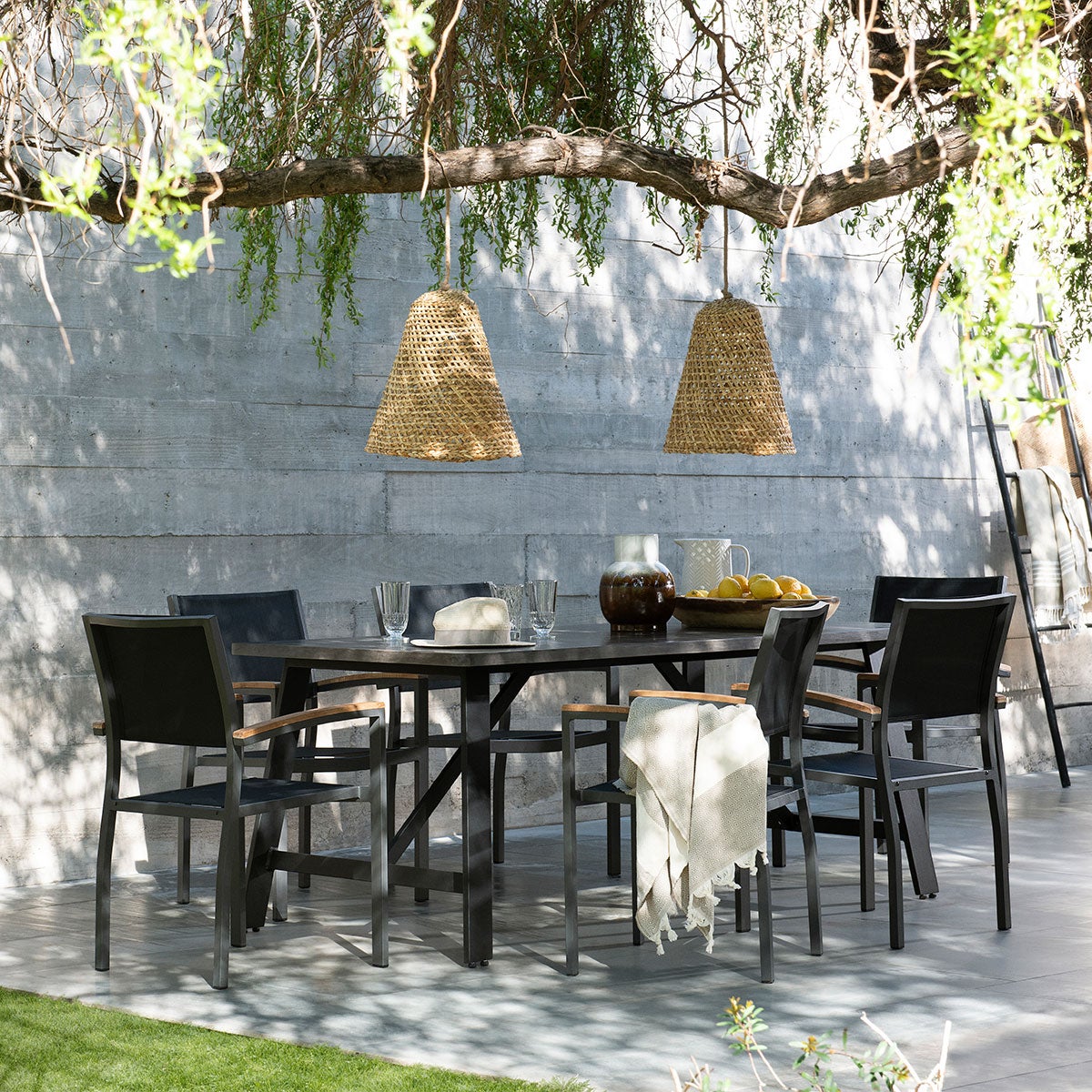 Set 2 Sillas de Terraza Ohope