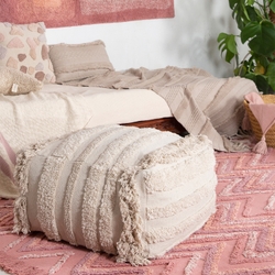 Pouf Air dune white