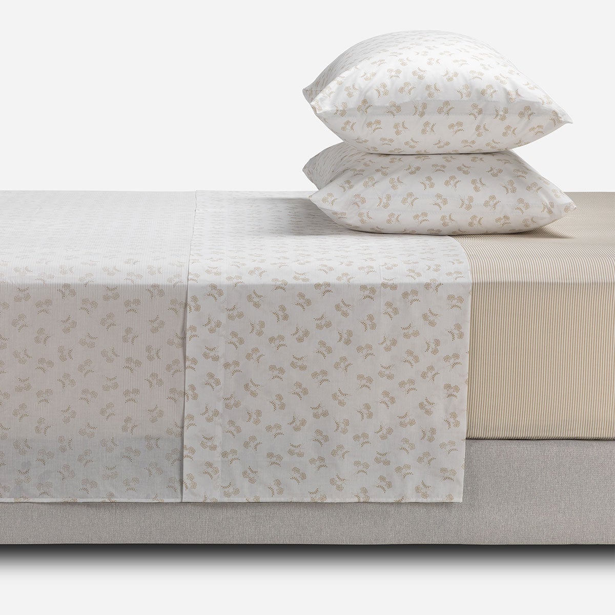 Sábana 180 Hilos Polycotton Miniprint Flora