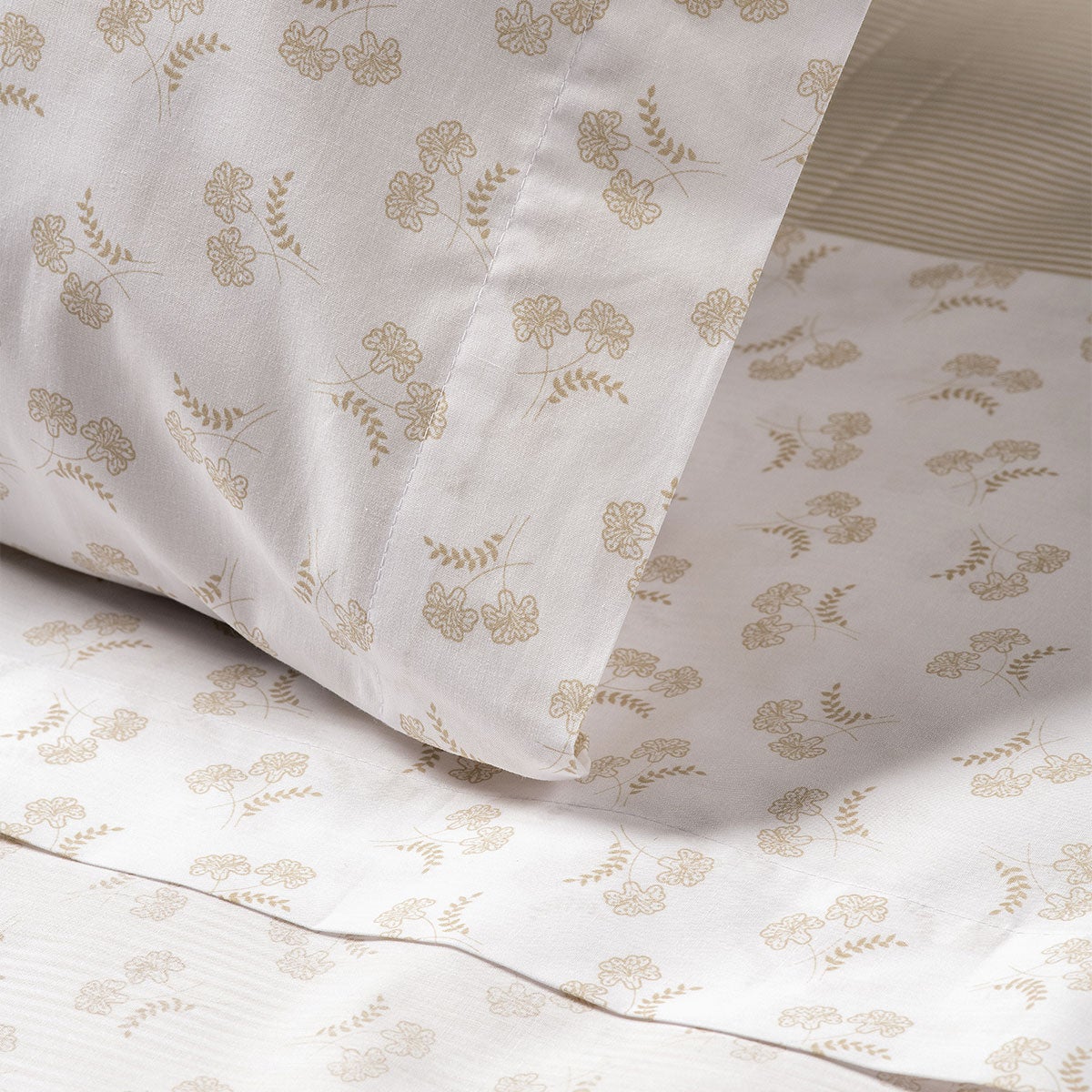 Sábana 180 Hilos Polycotton Miniprint Flora