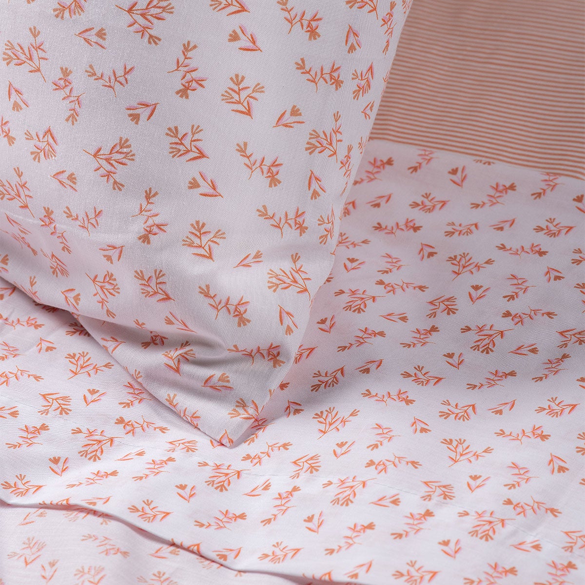 Sábana 180 Hilos Polycotton Miniprint Dalia