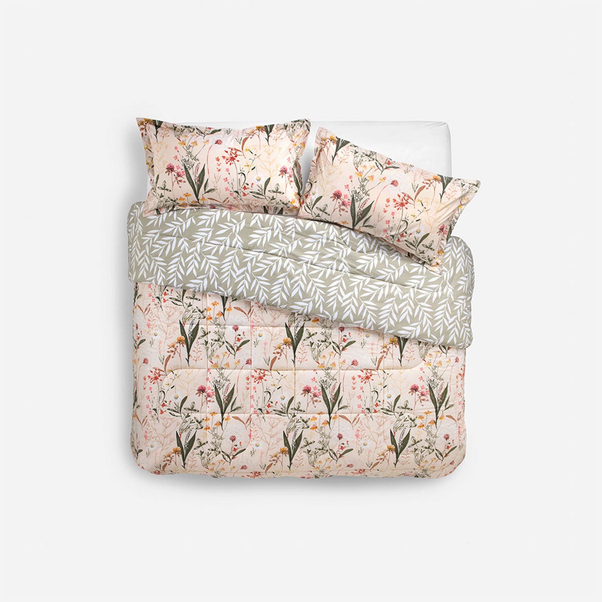 Plumón Polycotton Stitch Geranio