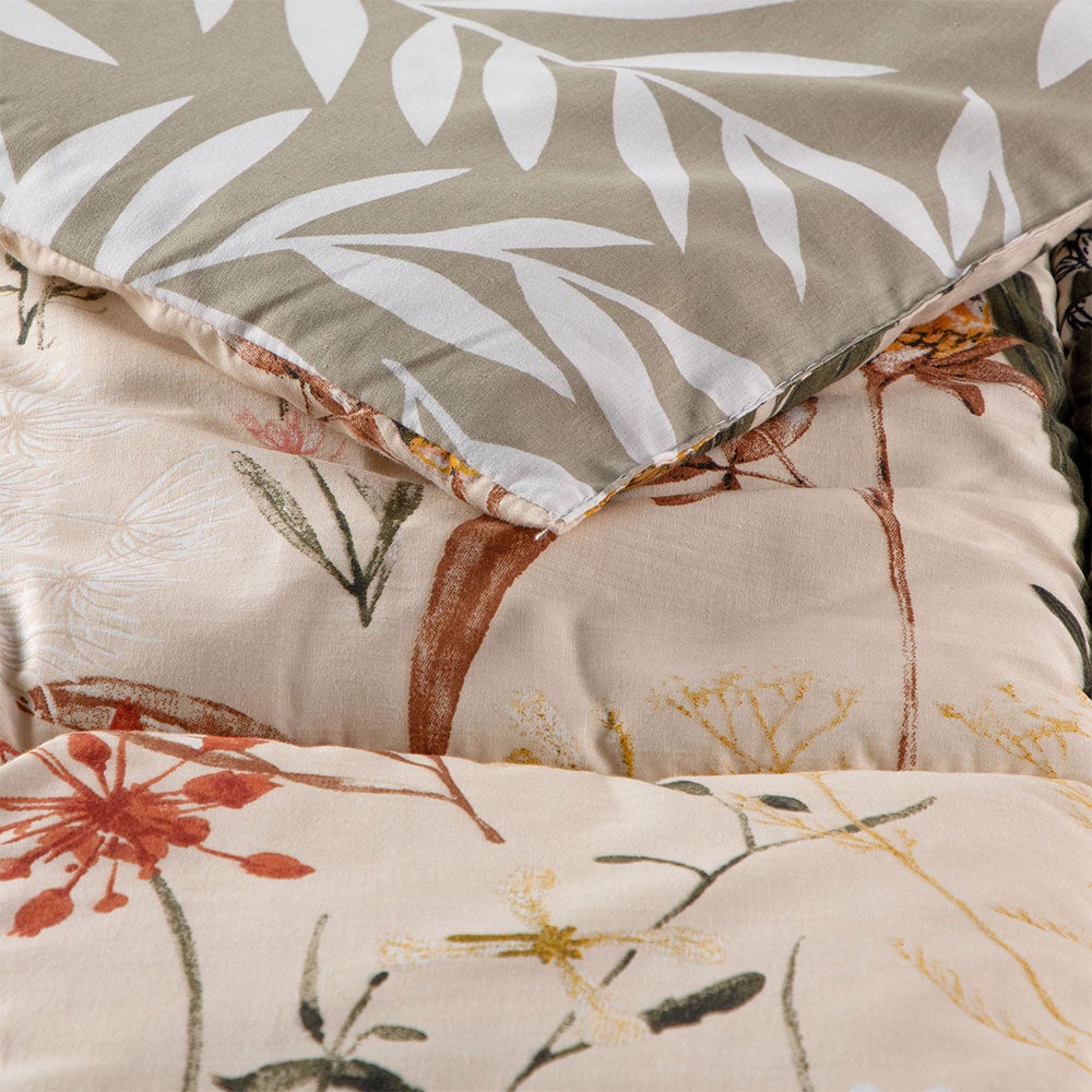 Plumón Polycotton Stitch Geranio