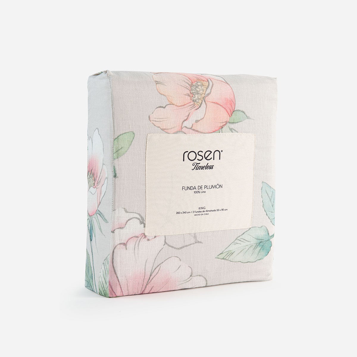 Funda Plumón Lino-Algodón Timeless Print Garden