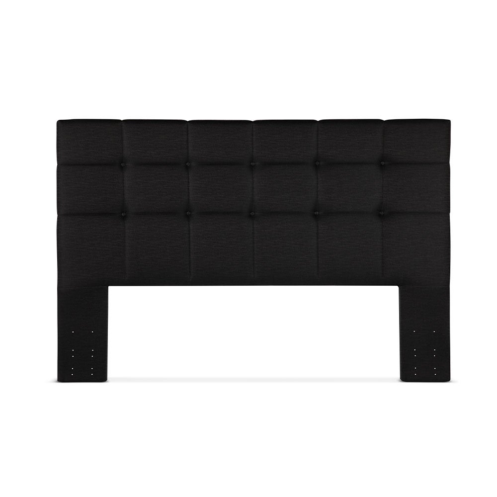 Cama Tempo King + Respaldo Issey Grafito