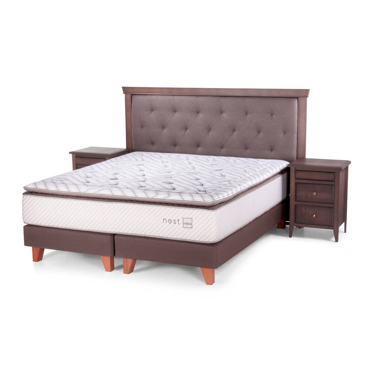 Cama Nest King + Muebles Brera