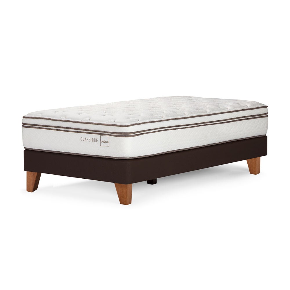 Cama Europea Classique 1 Plaza 90 x 200 cm