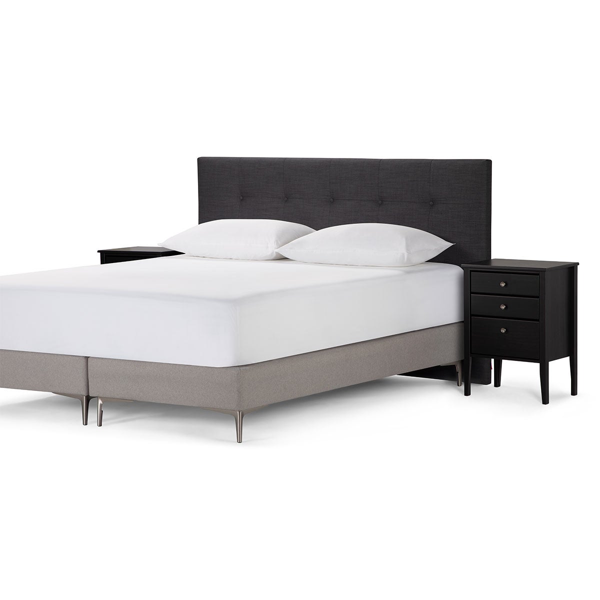 Set Respaldo Bennet y Veladores Issey