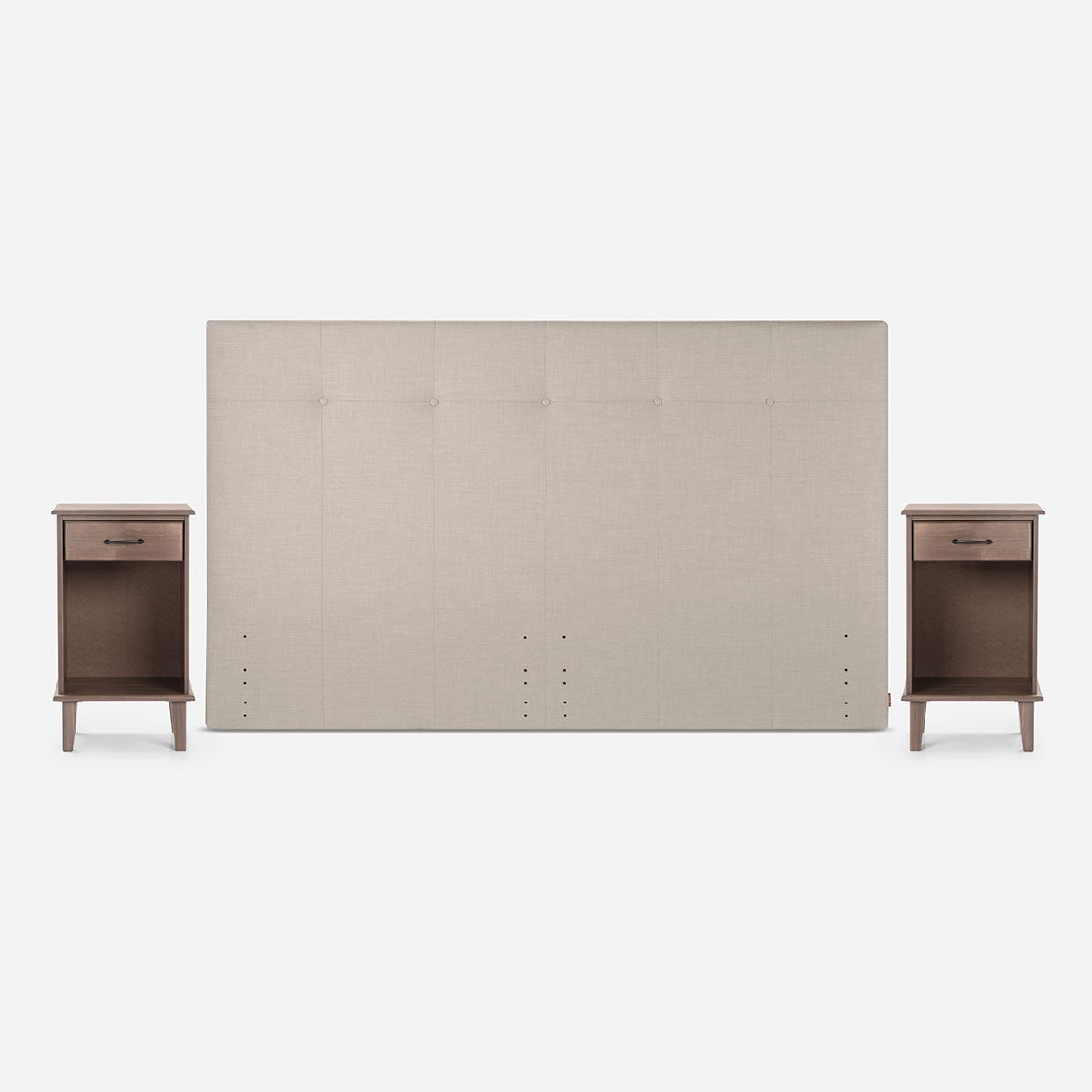 Set Muebles Bennet Barry Madera-Tela