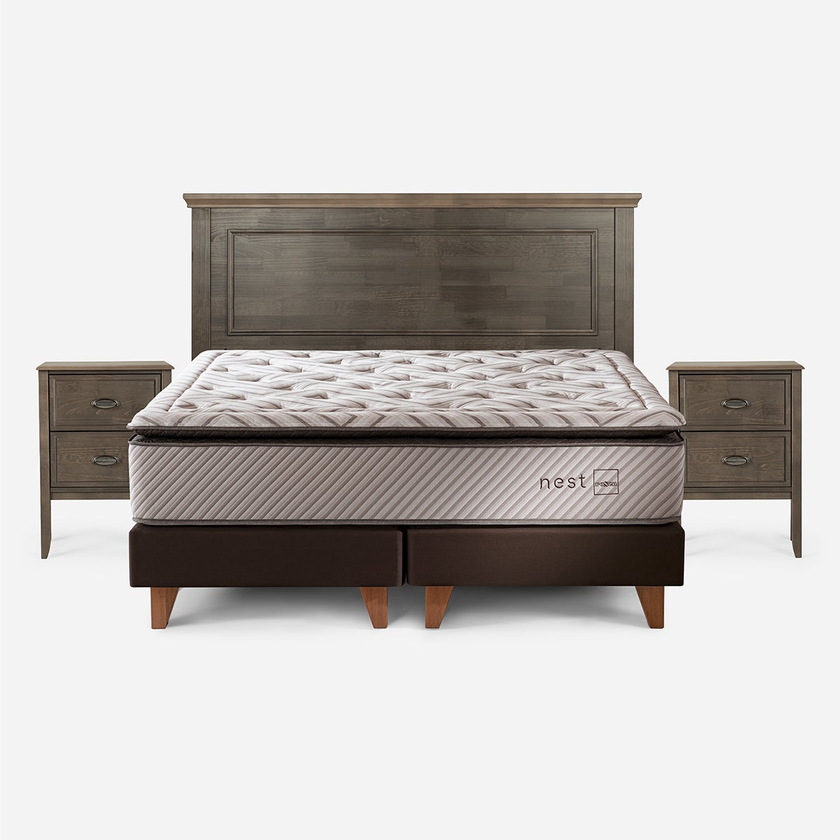 Cama Nest King + Muebles Anna