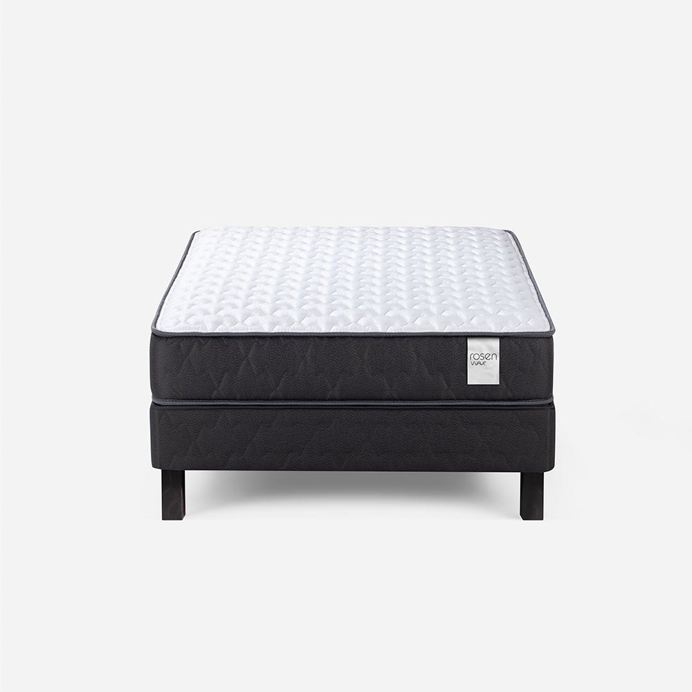 Cama Wave 1 Plaza + Respaldo Tabor Grafito