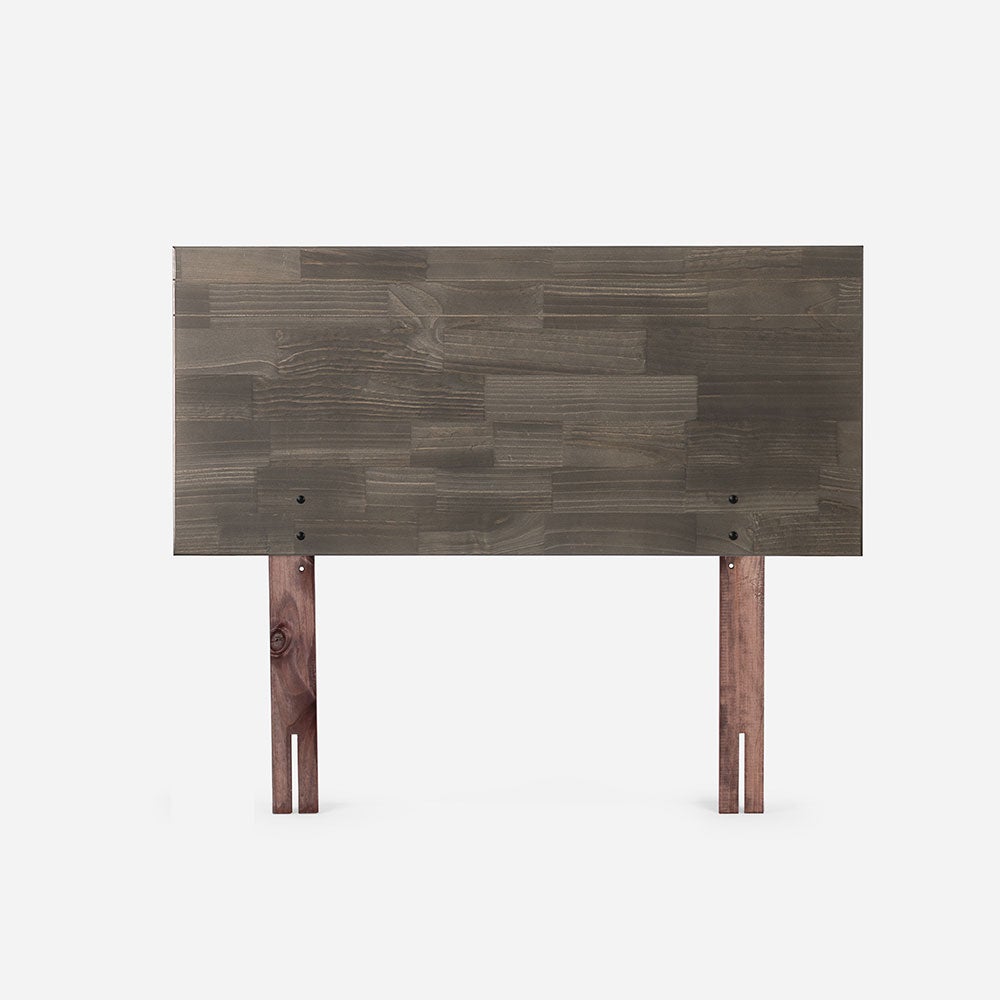 Cama Wave 1 Plaza + Respaldo Tabor Grafito