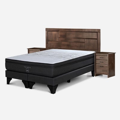 Cama Tempo King + Muebles Dolce