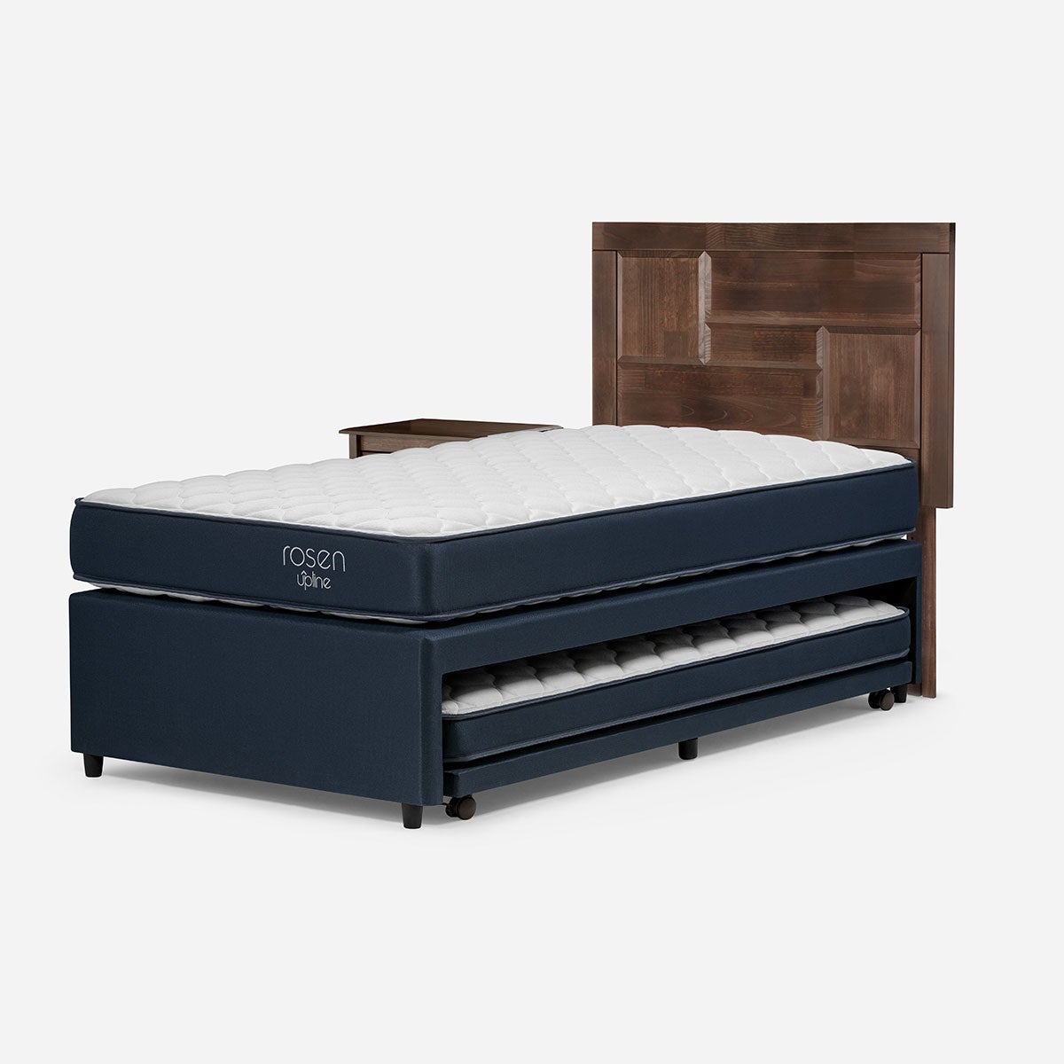 Diván Cama Upline 1,5 Plazas + Muebles Dolce
