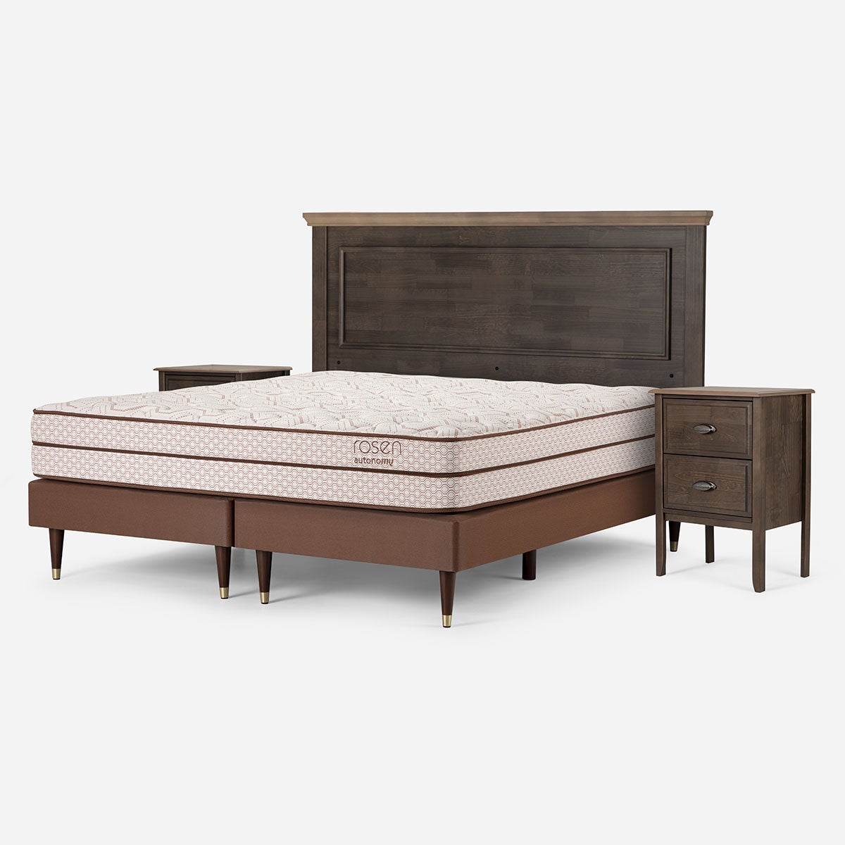 Cama Autonomy Land King + Muebles Anna