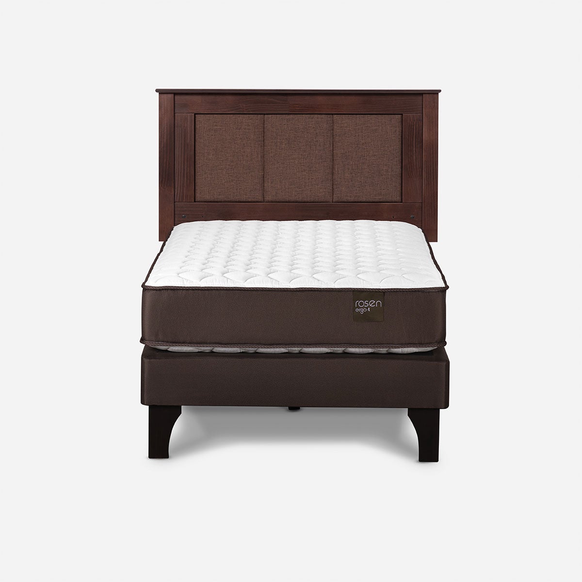 Cama Ergo T New 1 Plaza + Respaldo Rachel