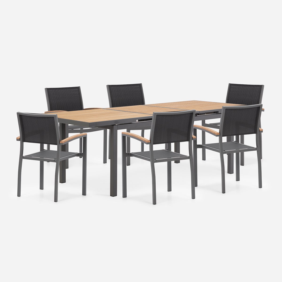 Juego Comedor de Terraza Ohope 7 Piezas
