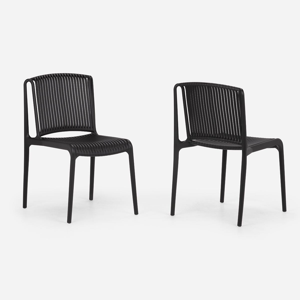 Juego Comedor de Terraza Spiaggia con 4 Sillas Nossa