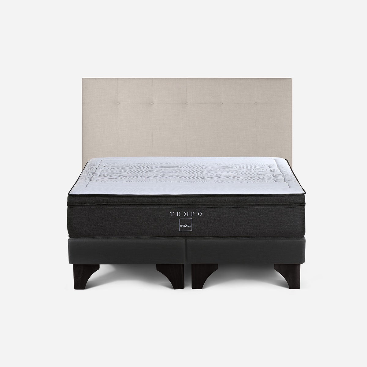 Cama Tempo 2 Plazas + Respaldo Bennet