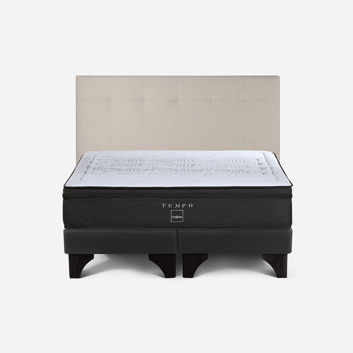 Cama Tempo King + Respaldo Bennet