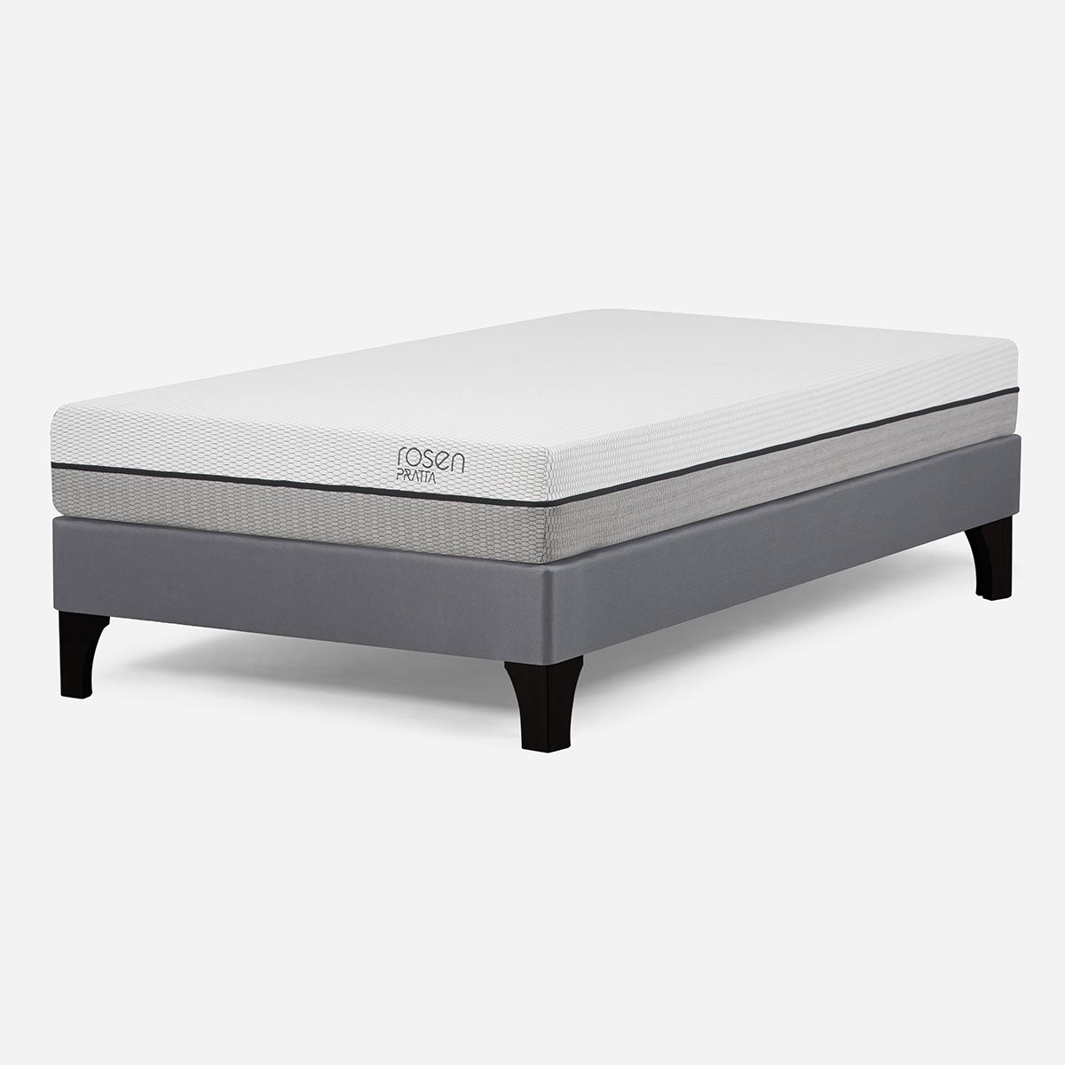 Cama Europea Pratta 1 Plaza 90 x 200 cm
