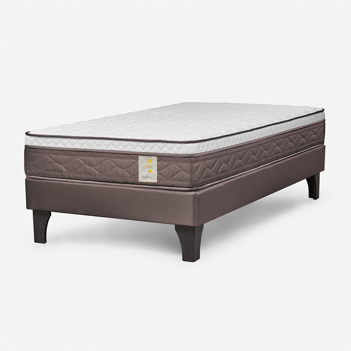 Cama Europea New Style 4 1 Plaza 90 x 200 cm