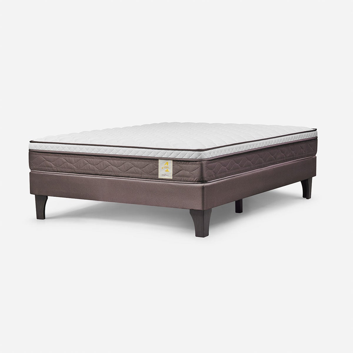 Cama Europea New Style 4 2 Plazas 150 x 200 cm