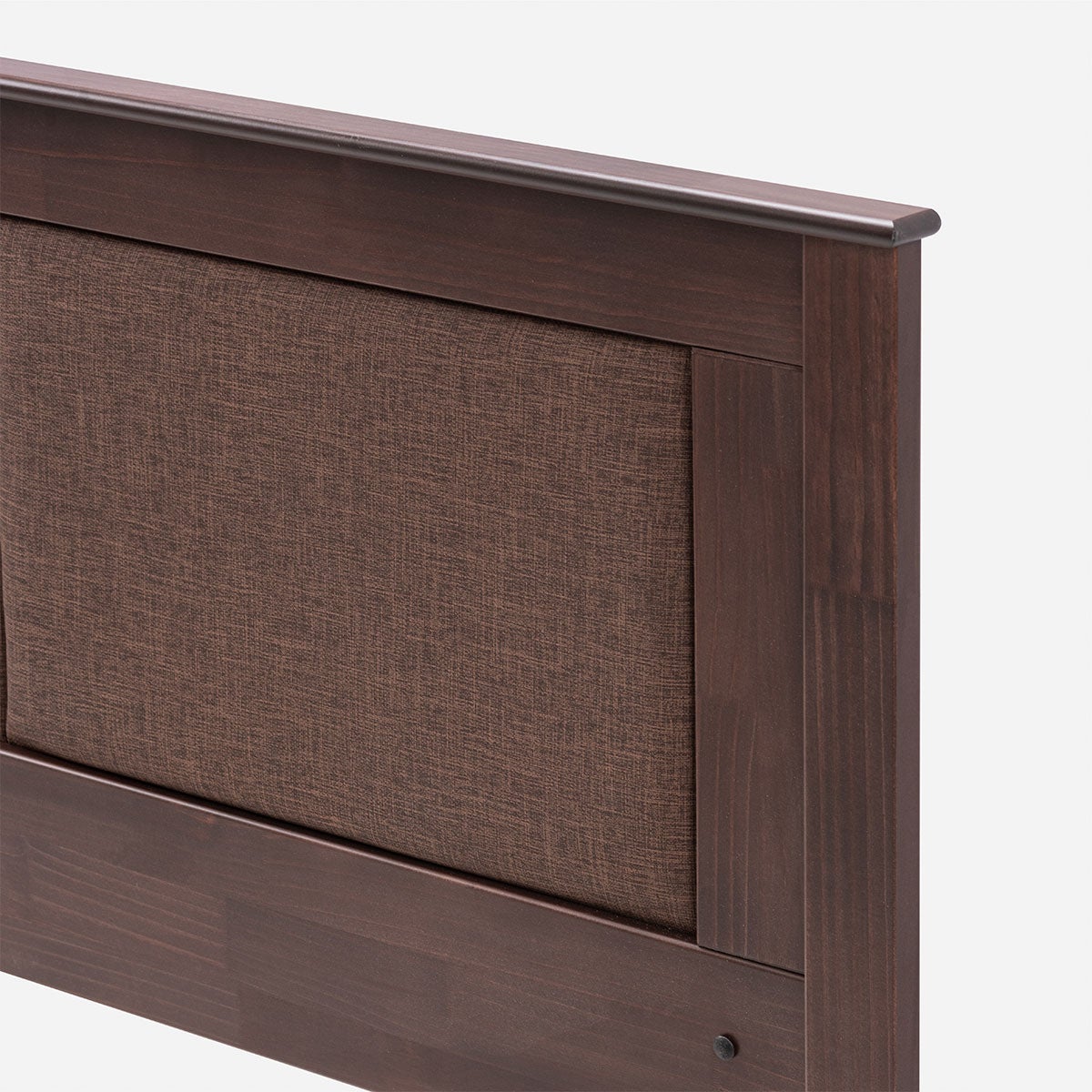 Cama New Style 4 Plus King + Respaldo Rachel y Velador Ferrara