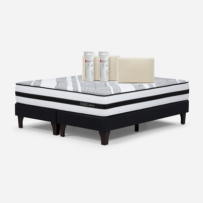 Cama Driven King + Almohadas Esencial