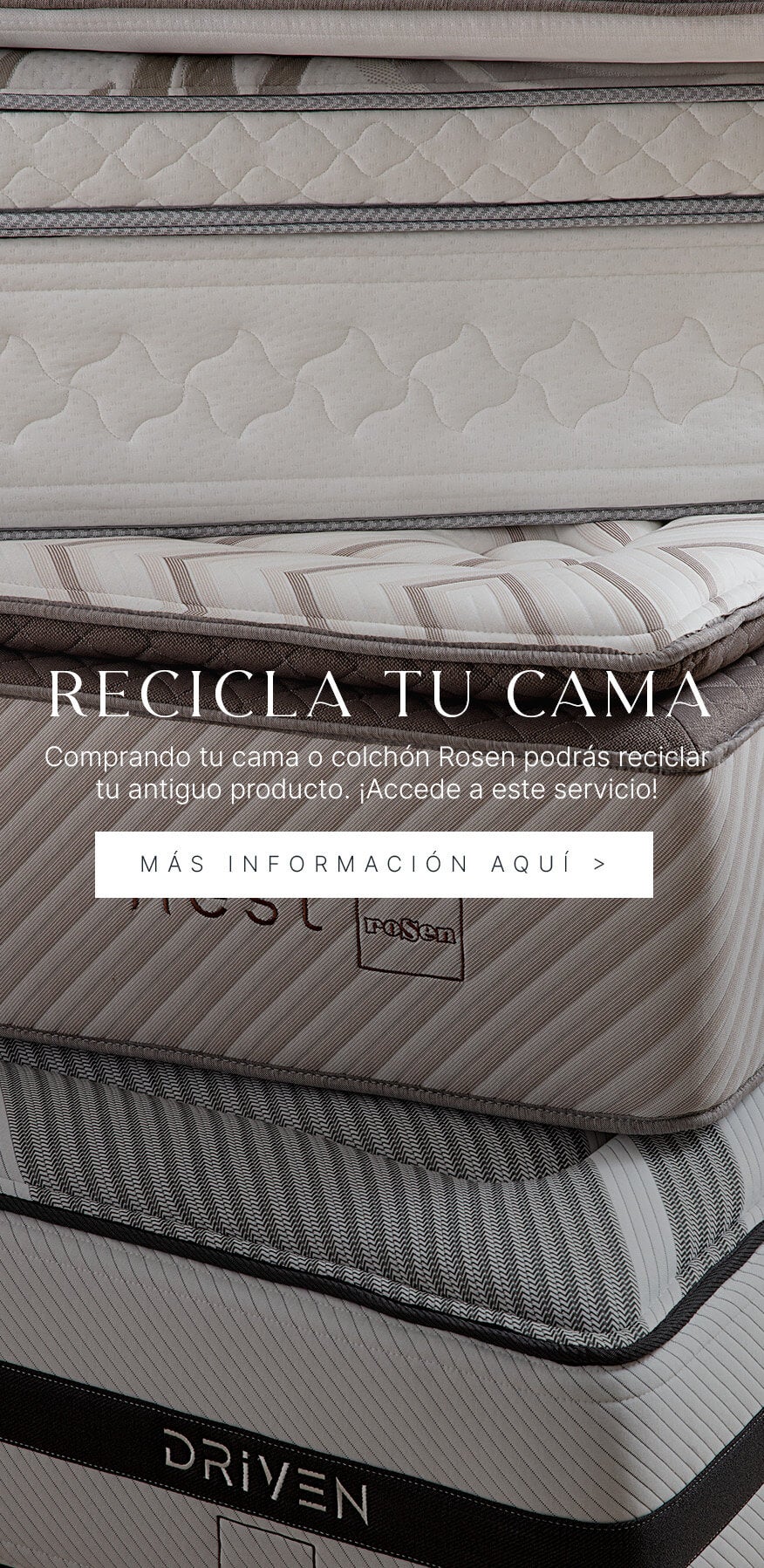 Descuentos Camas y Colchones Cyber Monday Rosen